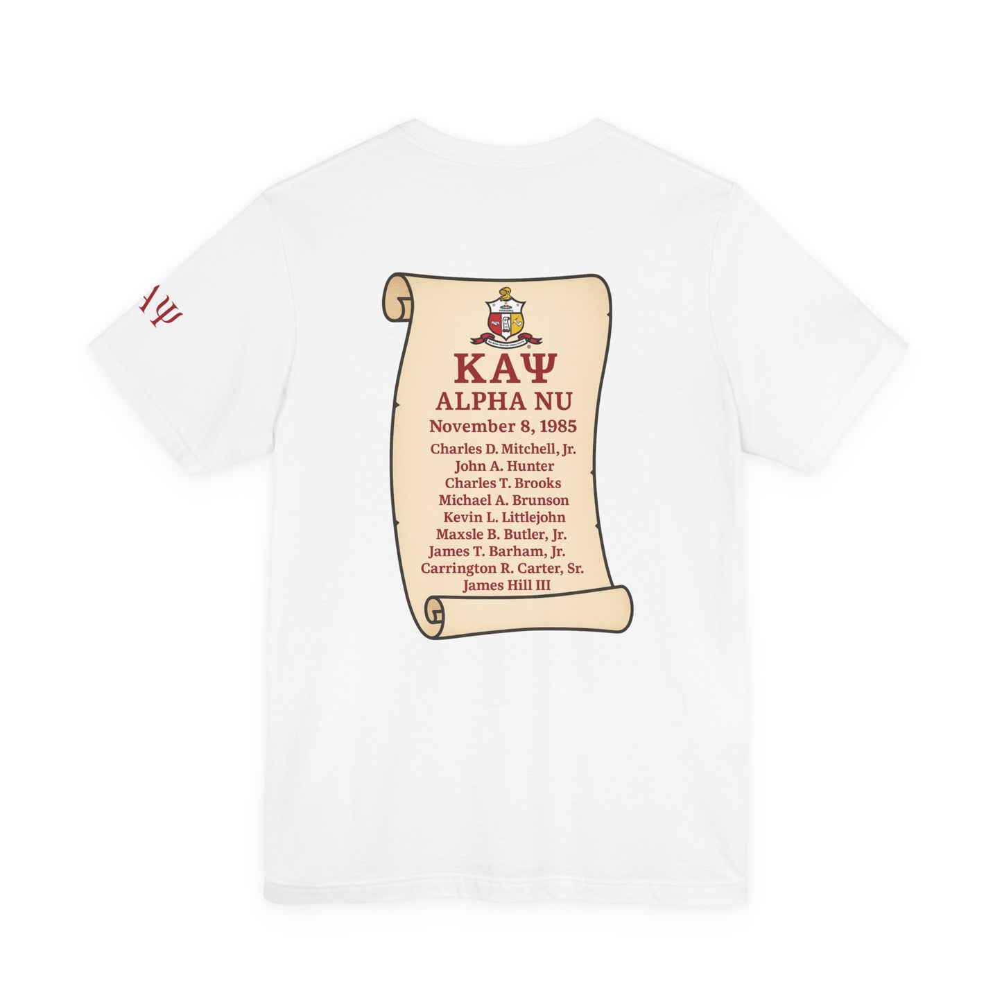 Fall ''85 - Alpha Nu Made Tee