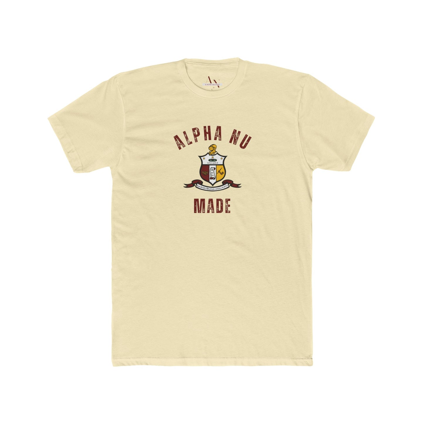 Crew Tee for Brothers of the Alpha Nu Chapter at NCA&TSU