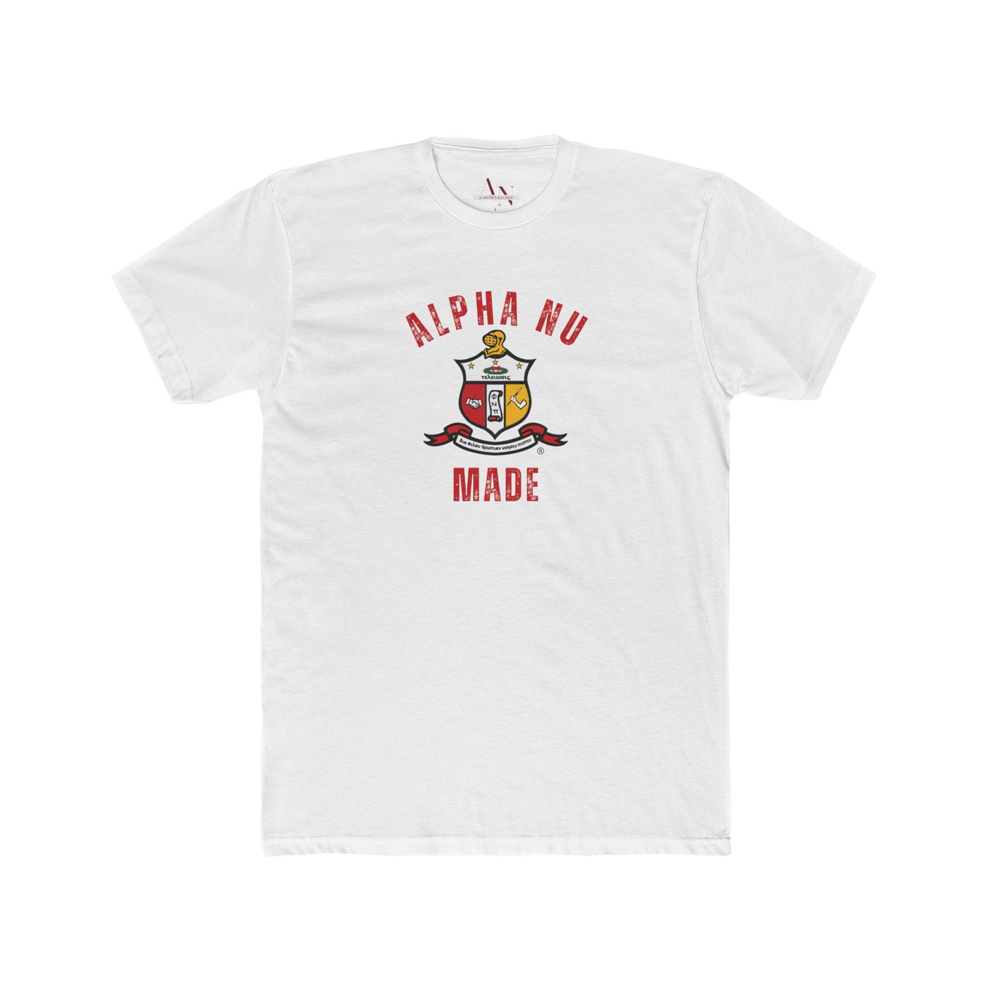 Crew Tee for Brothers of the Alpha Nu Chapter at NCA&TSU