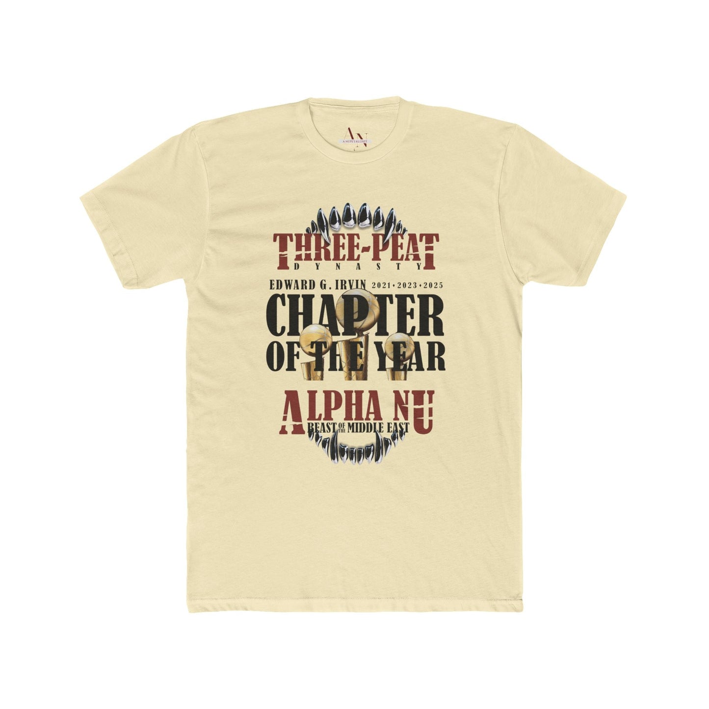 Alpha Nu “Three-Peat” Championship Tee – Limited Edition