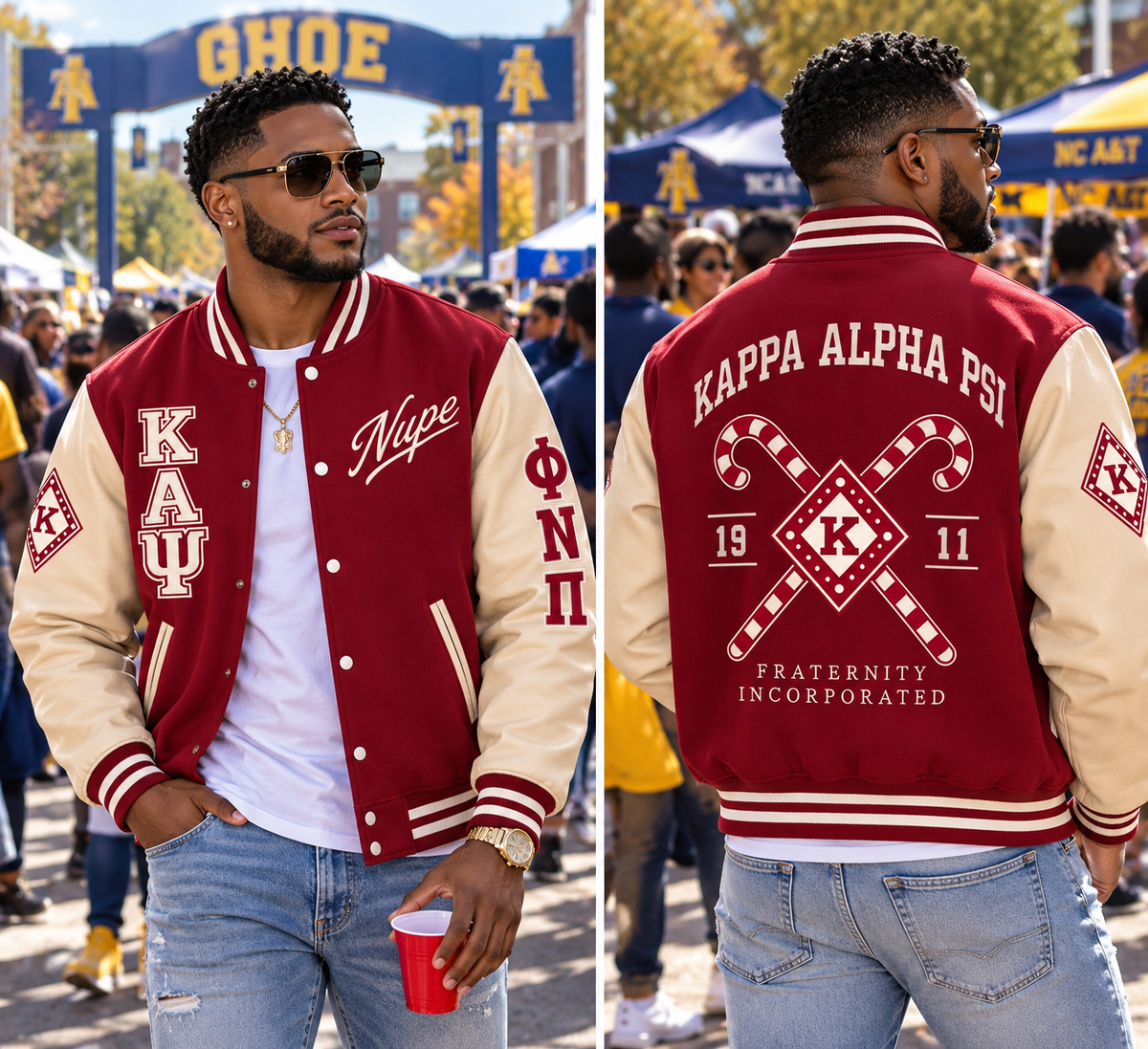 Kappa Alpha Psi Heritage Varsity Jacket