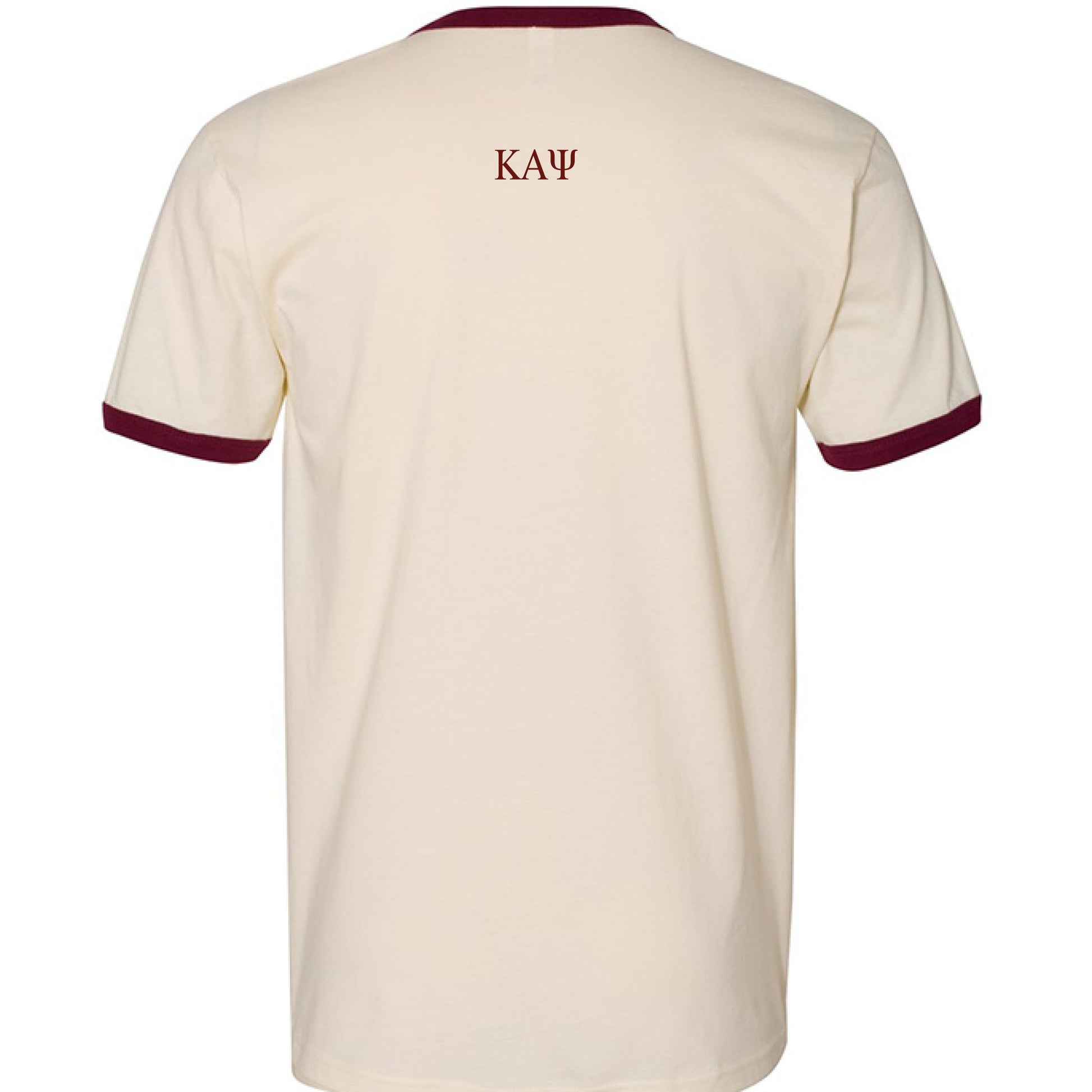 NATURAL/ MAROON - BACK