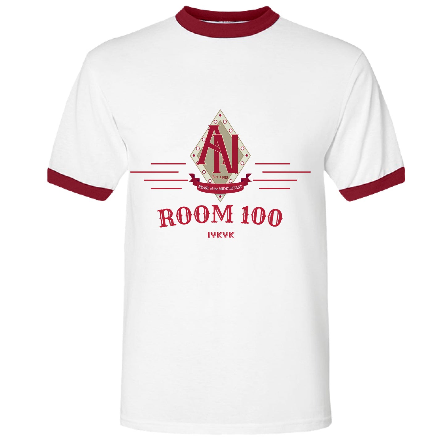 WHITE/RED - FRONT